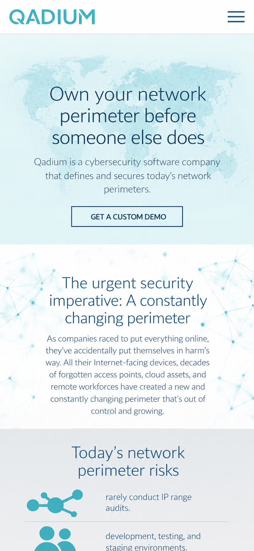 Qadium mobile