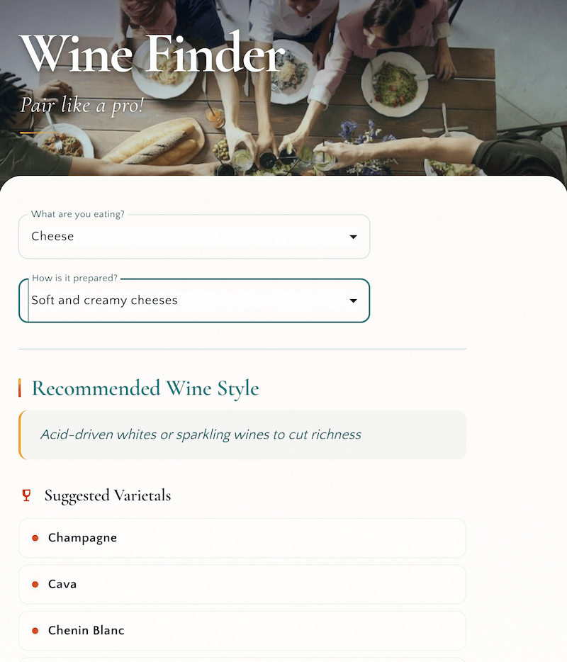 Wine Finder